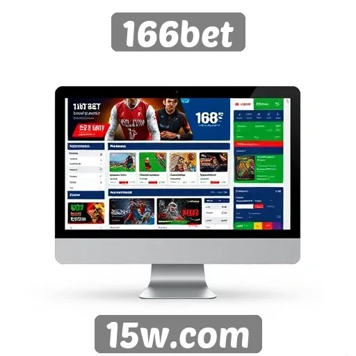 Interface de usuário do site 166bet é intuitiva